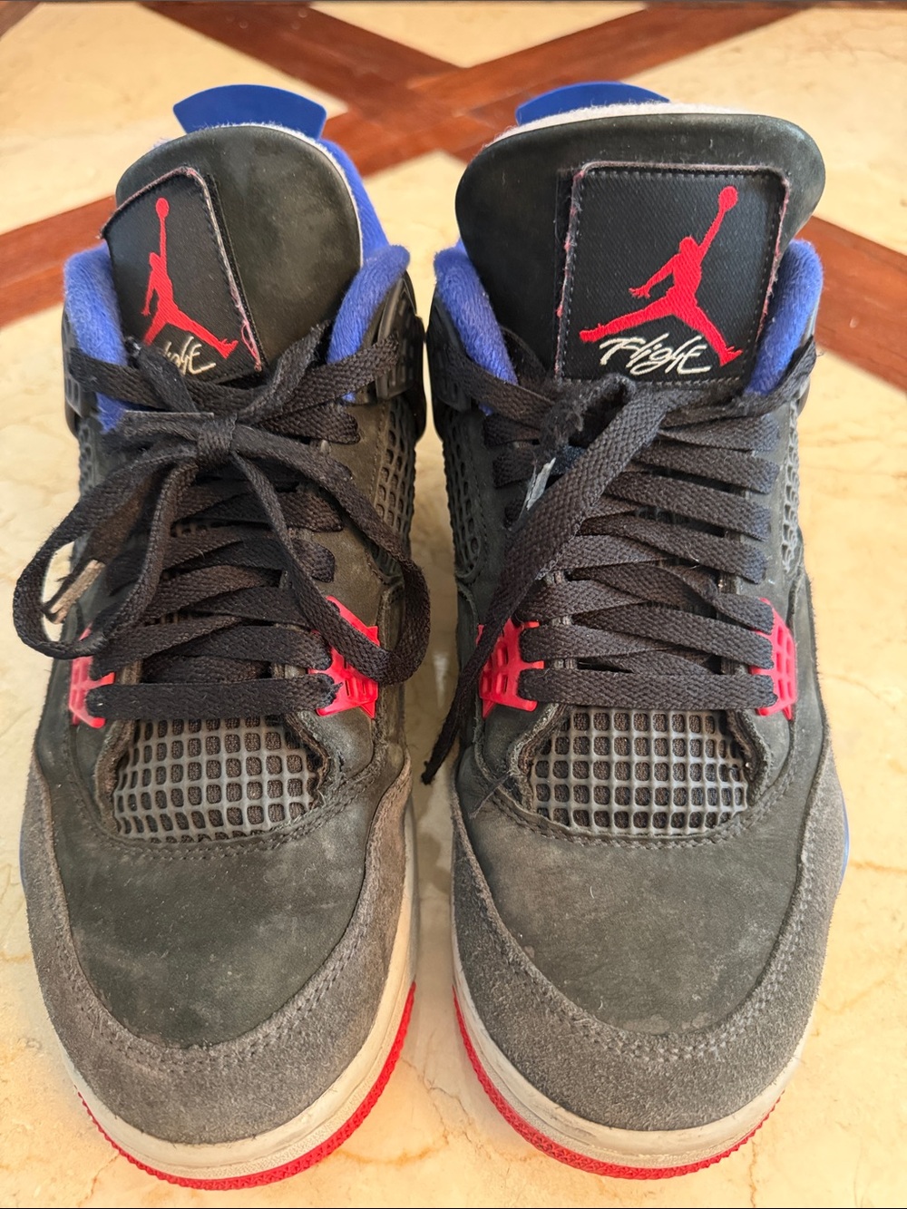 Jordan Men’s Sneakers - Black/Red/Royal Blue